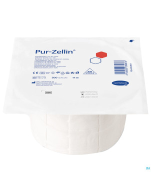 Pur zellin rouleau tampons 4x5cm 500 1432330