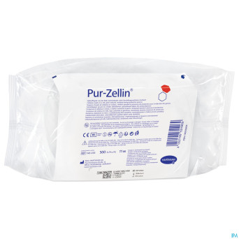 Pur zellin rouleau tampons 4x5cm 500 1432330
