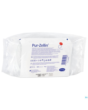 Pur zellin rouleau tampons 4x5cm 500 1432330
