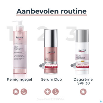 Eucerin gel nettoyant a/pigment 400ml