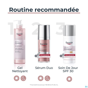 Eucerin gel nettoyant a/pigment 400ml