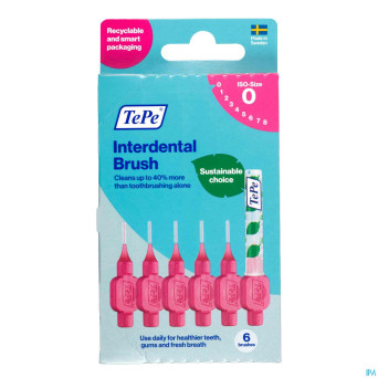 Tepe brossettes interdentaires orig. rose 0,4mm 20