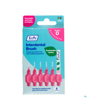 Tepe brossettes interdentaires orig. rose 0,4mm 20