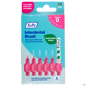 Tepe brossettes interdentaires orig. rose 0,4mm 20