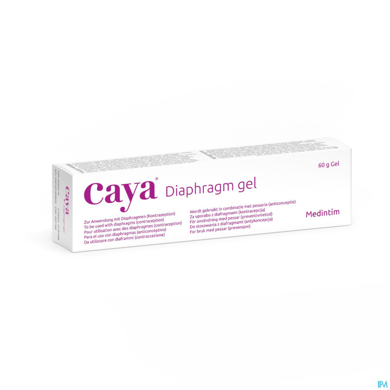 Caya gel diaphragmes tube 60g