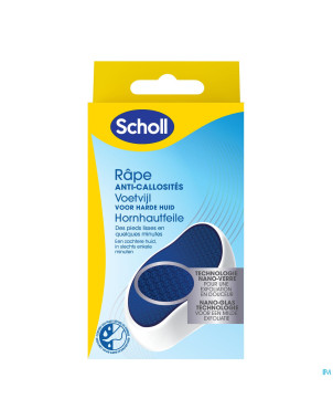 Scholl rape manuelle nano-glass