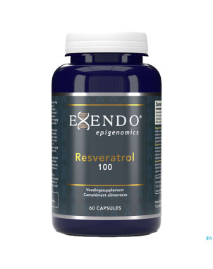 Resveratrol 100 pot caps 60 exendo