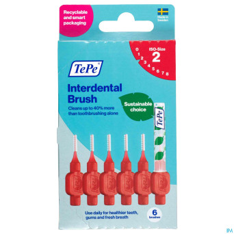 Tepe brossettes interdentaires orig.rouge 0,5mm 20