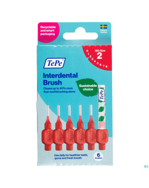 Tepe brossettes interdentaires orig.rouge 0,5mm 20