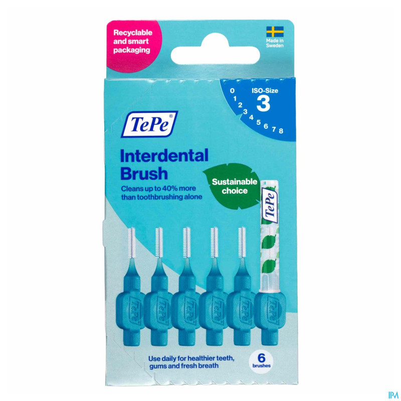 Tepe brossettes interdentaires orig. bleu 0,6mm 20