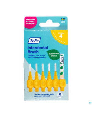 Tepe brossettes interdentaires orig.jaune 0,7mm 20