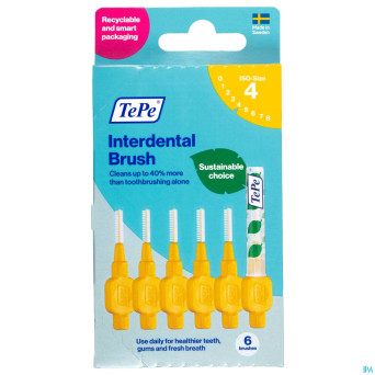 Tepe brossettes interdentaires orig.jaune 0,7mm 20