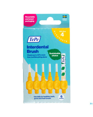 Tepe brossettes interdentaires orig.jaune 0,7mm 20