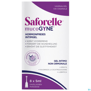 Mucogyne saforelle gel intime unidose 8x5ml