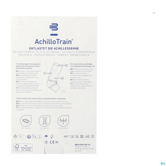 Achillotrain chevillere noir t6