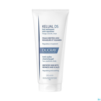 Ducray kelual ds gel nettoyant a/squam 200ml nf