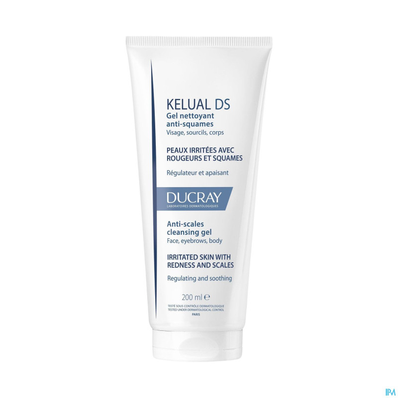 Ducray kelual ds gel nettoyant a/squam 200ml nf