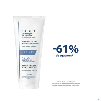 Ducray kelual ds gel nettoyant a/squam 200ml nf