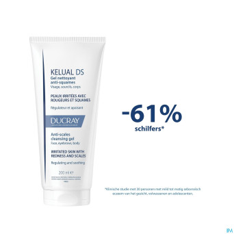 Ducray kelual ds gel nettoyant a/squam 200ml nf