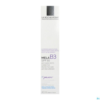 Lrp mela b3 spf30 creme soin 40ml
