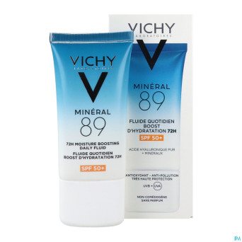 Vichy mineral 89 fluide hydratation spf50+ 50ml