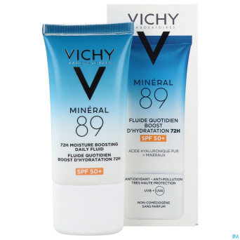Vichy mineral 89 fluide hydratation spf50+ 50ml