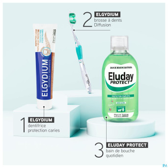Elgydium dentifrice protection caries 75ml