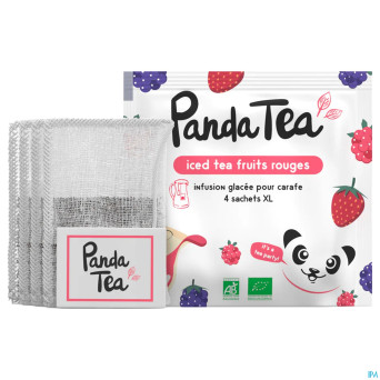 Panda iced tea fruits rouges xl 4x32g