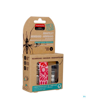 Manouka bracelet teens a/moustiques petale
