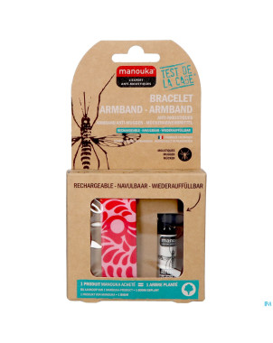 Manouka bracelet teens a/moustiques petale