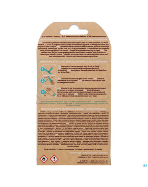 Manouka bracelet a/moustiques uni turquoise