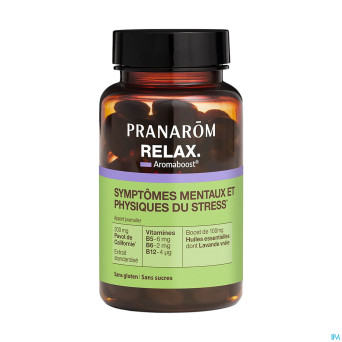 Pranarom aromaboost relax caps 60