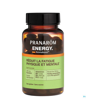 Pranarom aromaboost energy caps 60