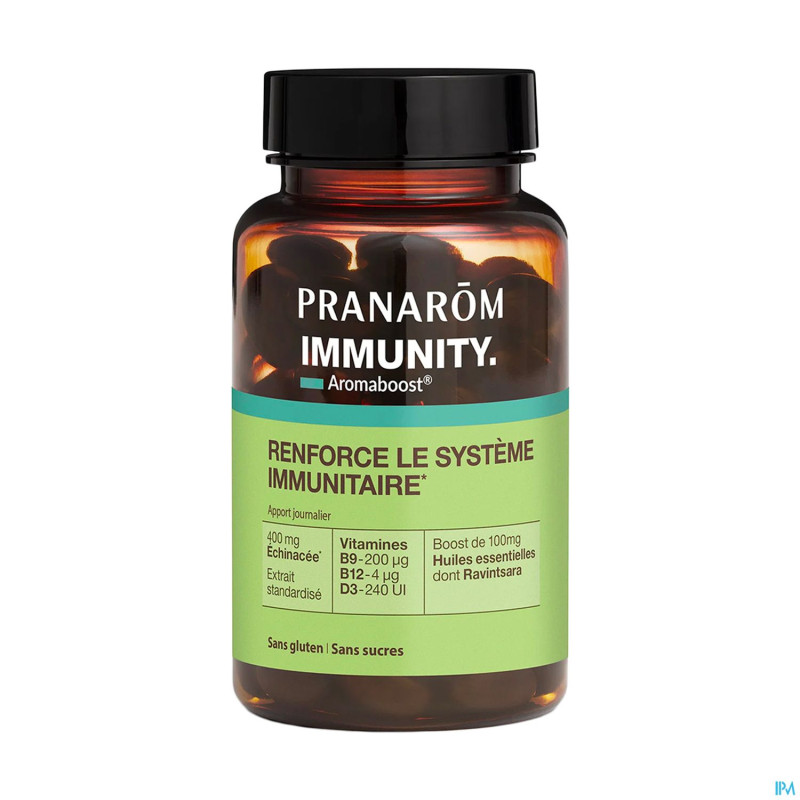 Pranarom aromaboost immunity caps 60