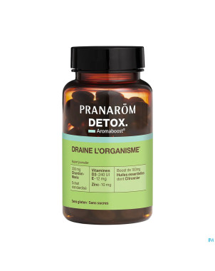 Pranarom aromaboost detox caps 60