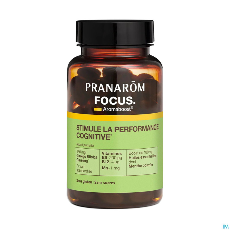 Pranarom aromaboost focus caps 60