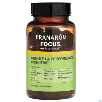 Pranarom aromaboost focus caps 60
