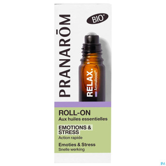 Pranarom aromaboost relax roller bio 5ml