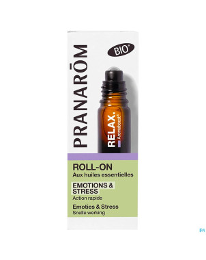Pranarom aromaboost relax roller bio 5ml
