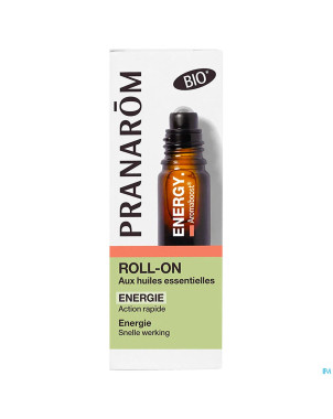 Pranarom aromaboost energy roller bio 5ml