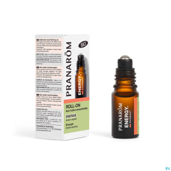 Pranarom aromaboost energy roller bio 5ml