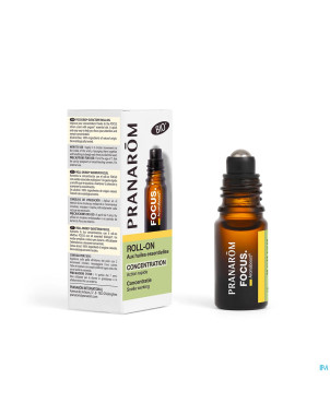 Pranarom aromaboost focus roller  bio 5ml