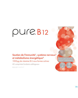 Pure b12 comp orodispersibles 60