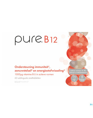 Pure b12 comp orodispersibles 60