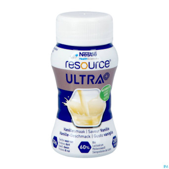 Resource ultra+ saveur vanille 4x125ml nf