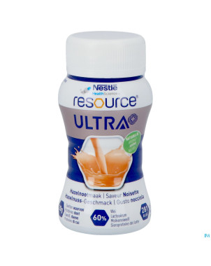Resource ultra+ saveur noisette 4x125ml