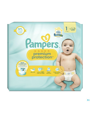 Pampers premium protection t1 26