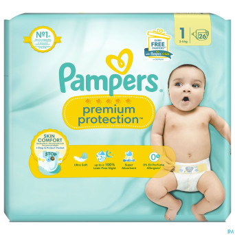 Pampers premium protection t1 26