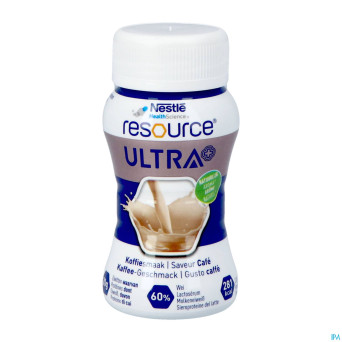 Resource ultra+ saveur cafe 4x125ml nf