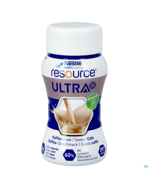 Resource ultra+ saveur cafe 4x125ml nf